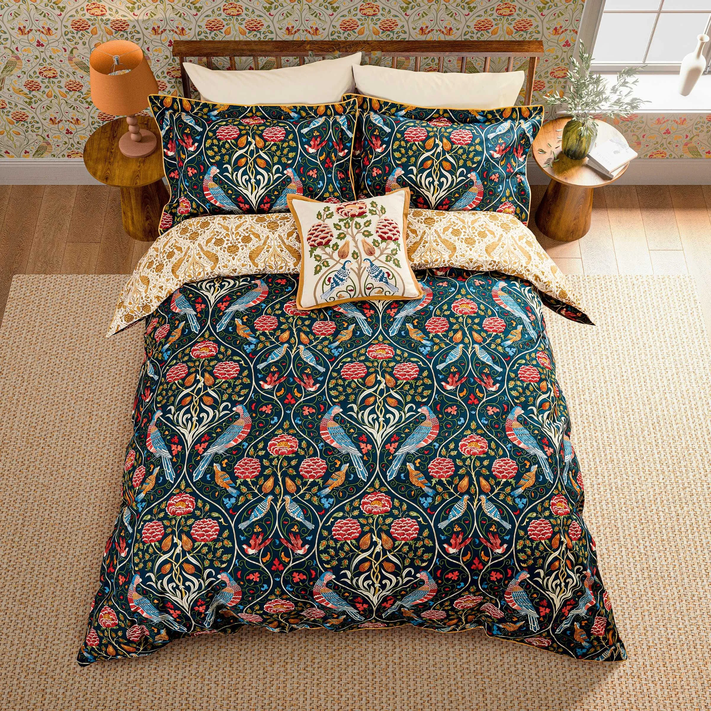 Seasons By May Double Duvet Cover Set - Indigo product