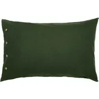 Standard Pillowcase Plain Dye - Green, Cotton