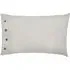 Standard Pillowcase - Silver, Cotton Linen