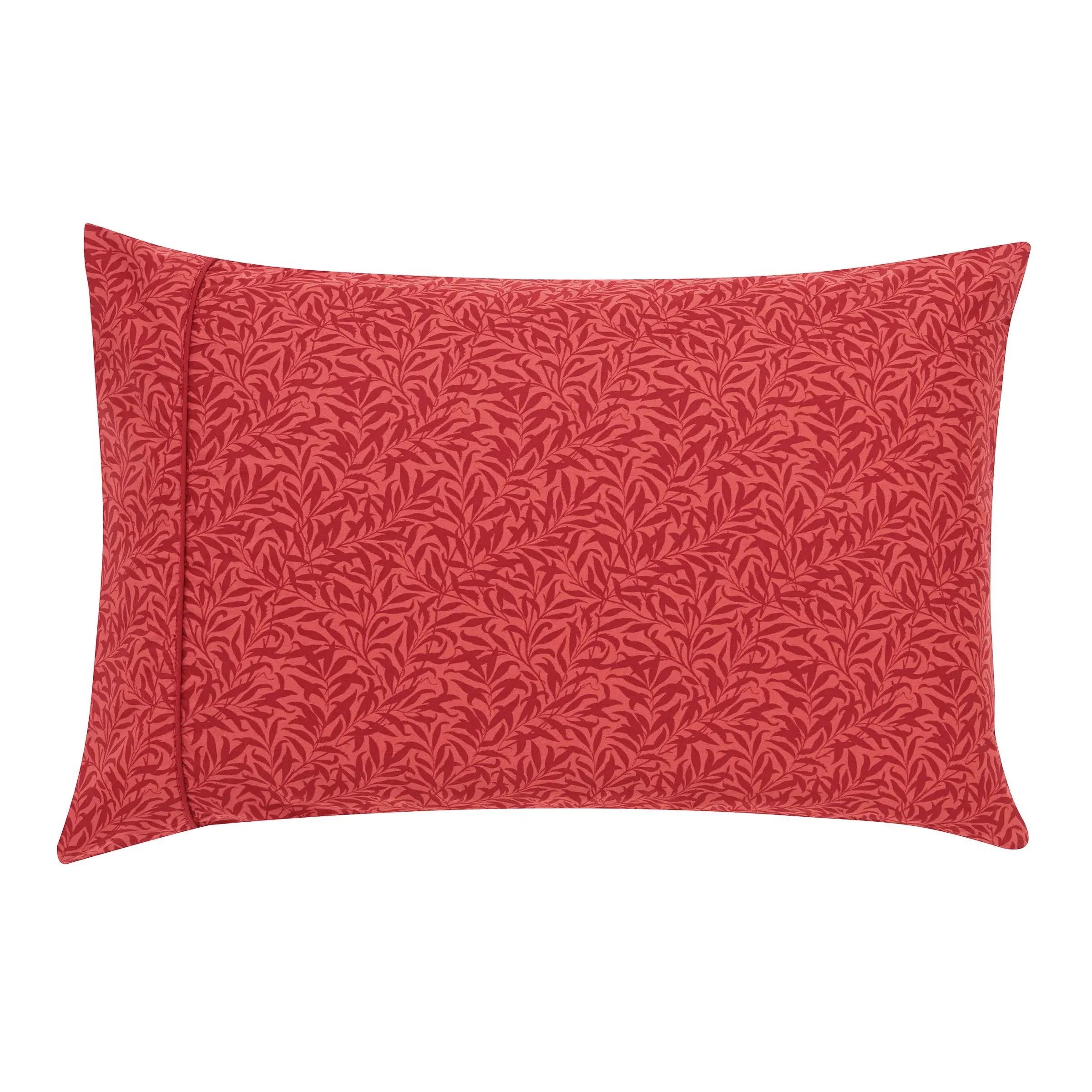 Standard Pillowcases Strawberry Thief - Crimson, Cotton