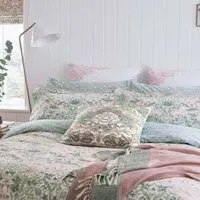 Super King Duvet Cover Set - Pink, Cotton