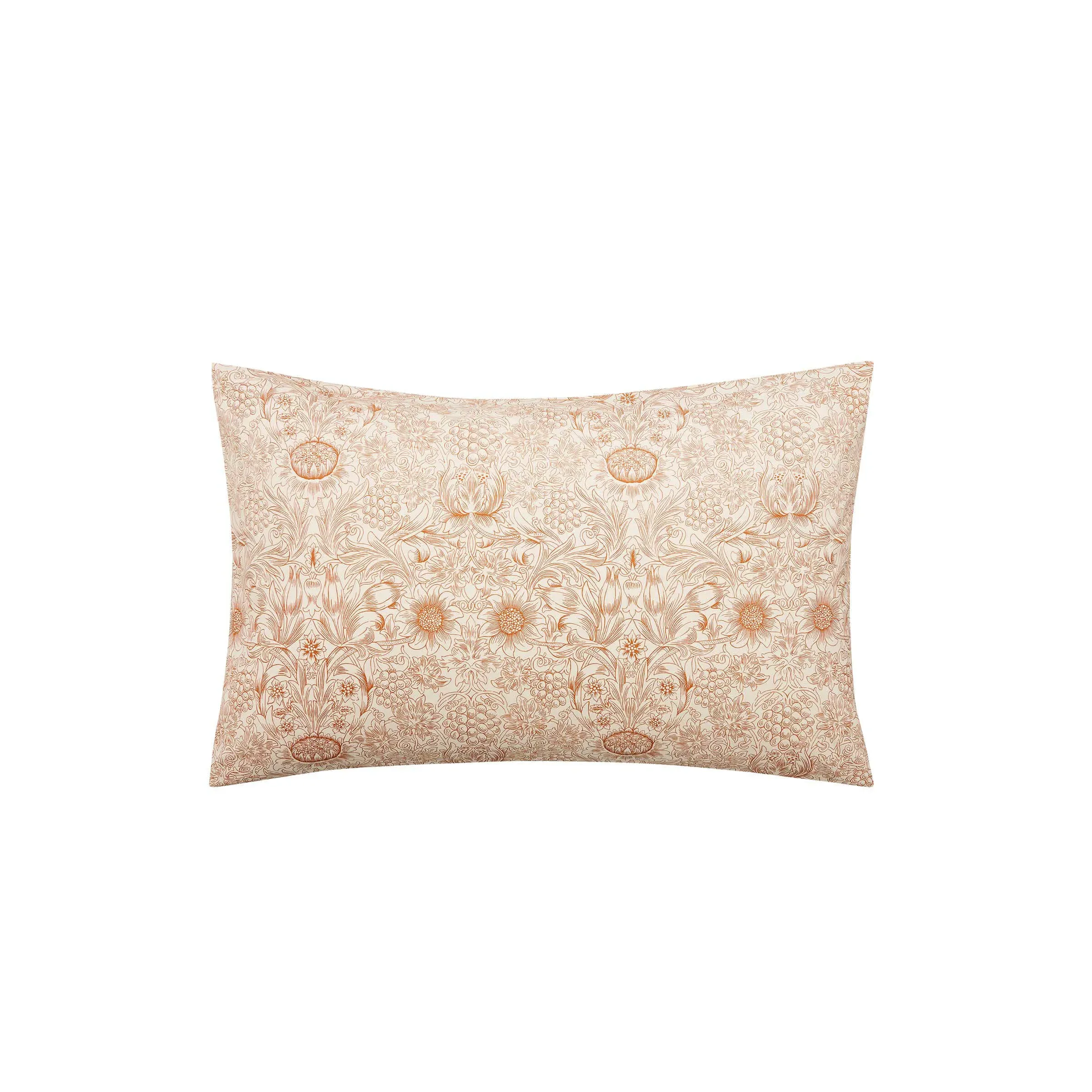 William Morris Sunflower Standard Pillowcases - Saffron, Cotton product