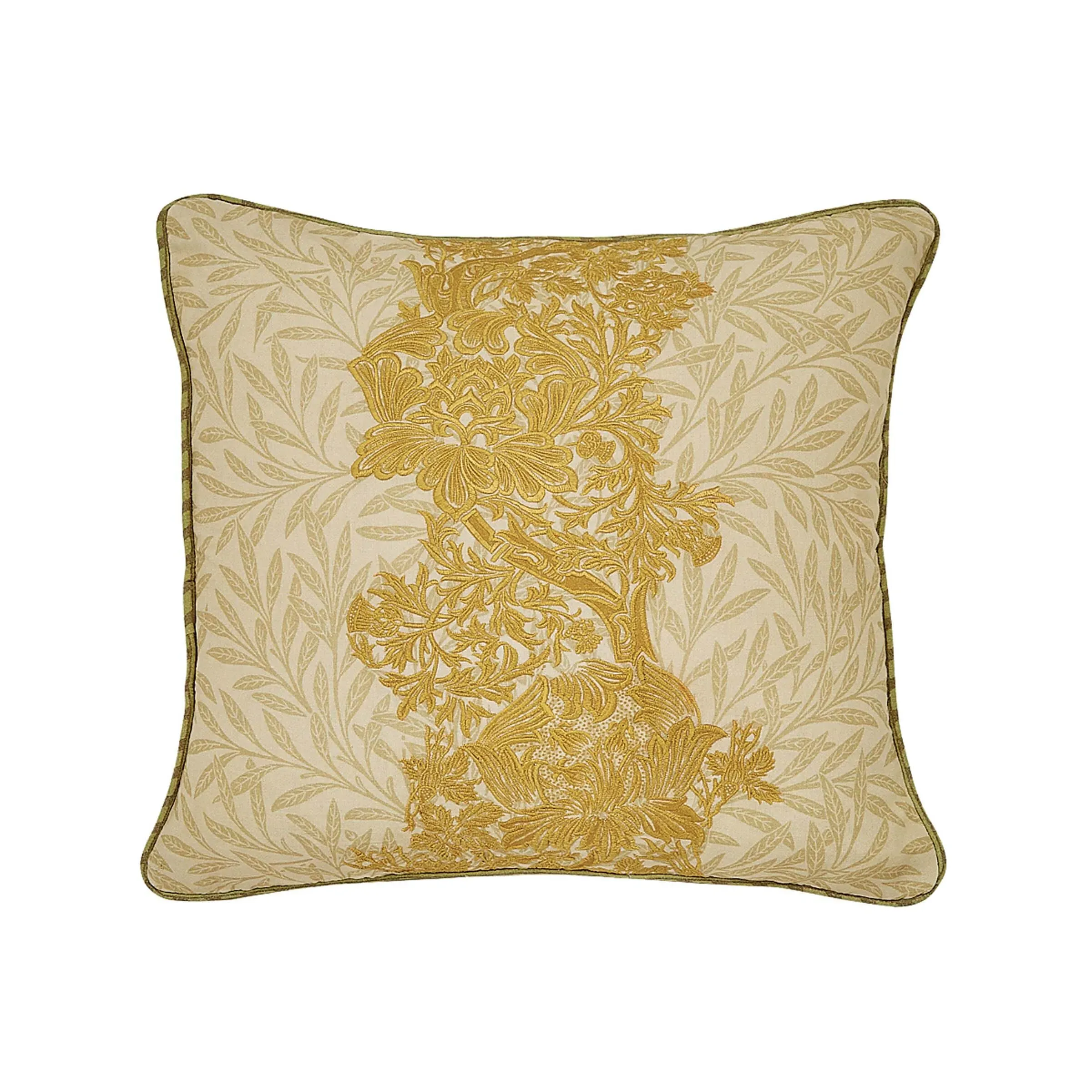 Square Cushion Arts & Crafts Design - Sunflower image