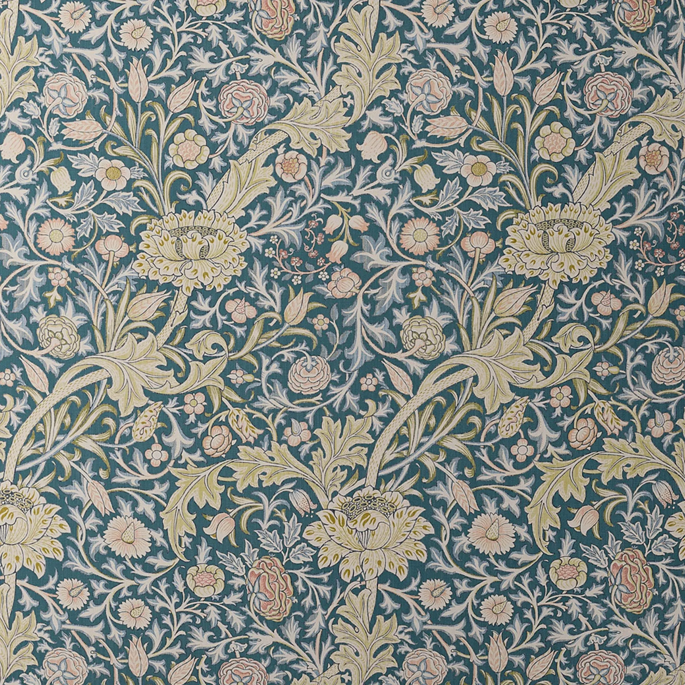 Square Cushion Cover - River Wandle, Cotton