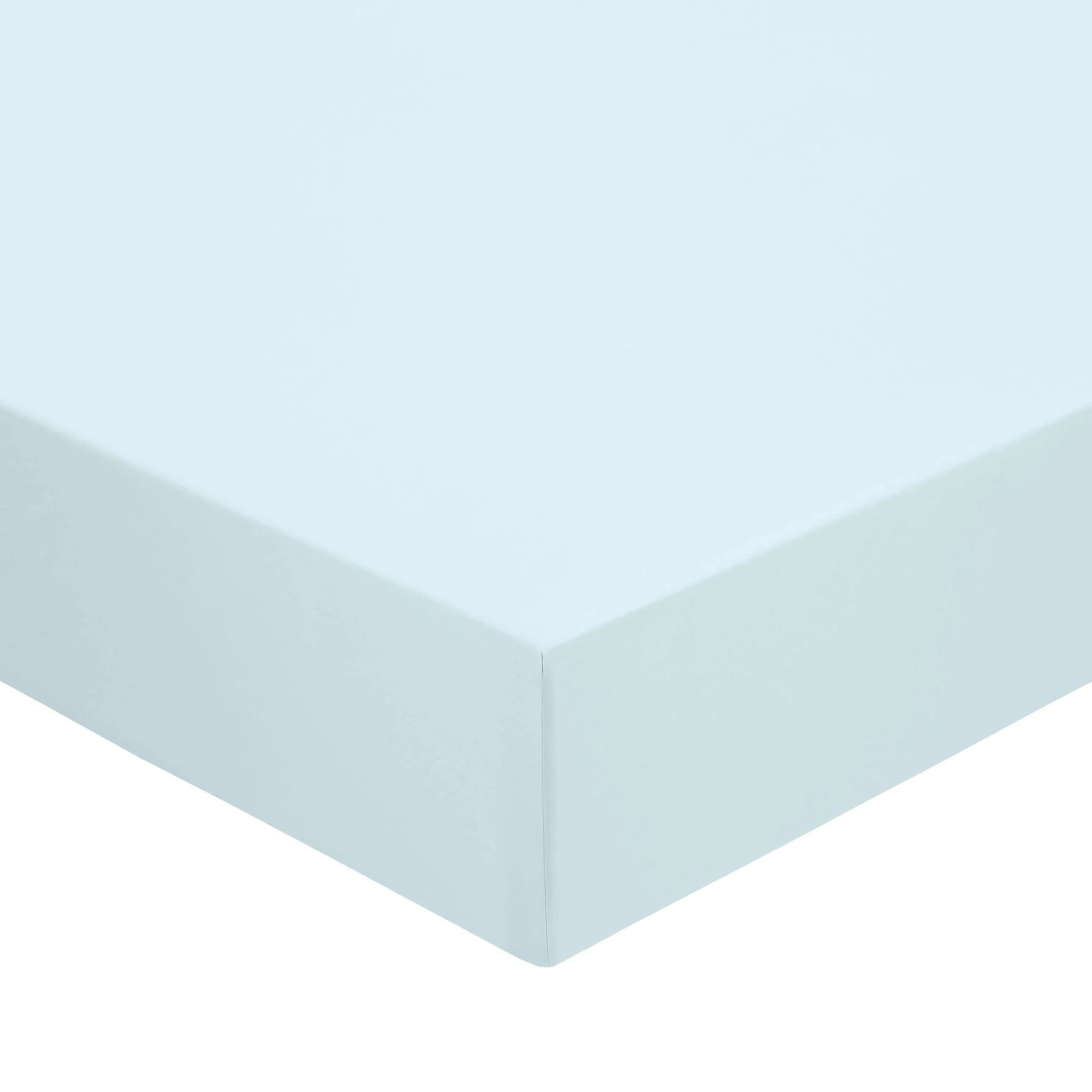 500 Thread Count King Size Fitted Sheet - Ballintoy Blue, Cotton Sateen product