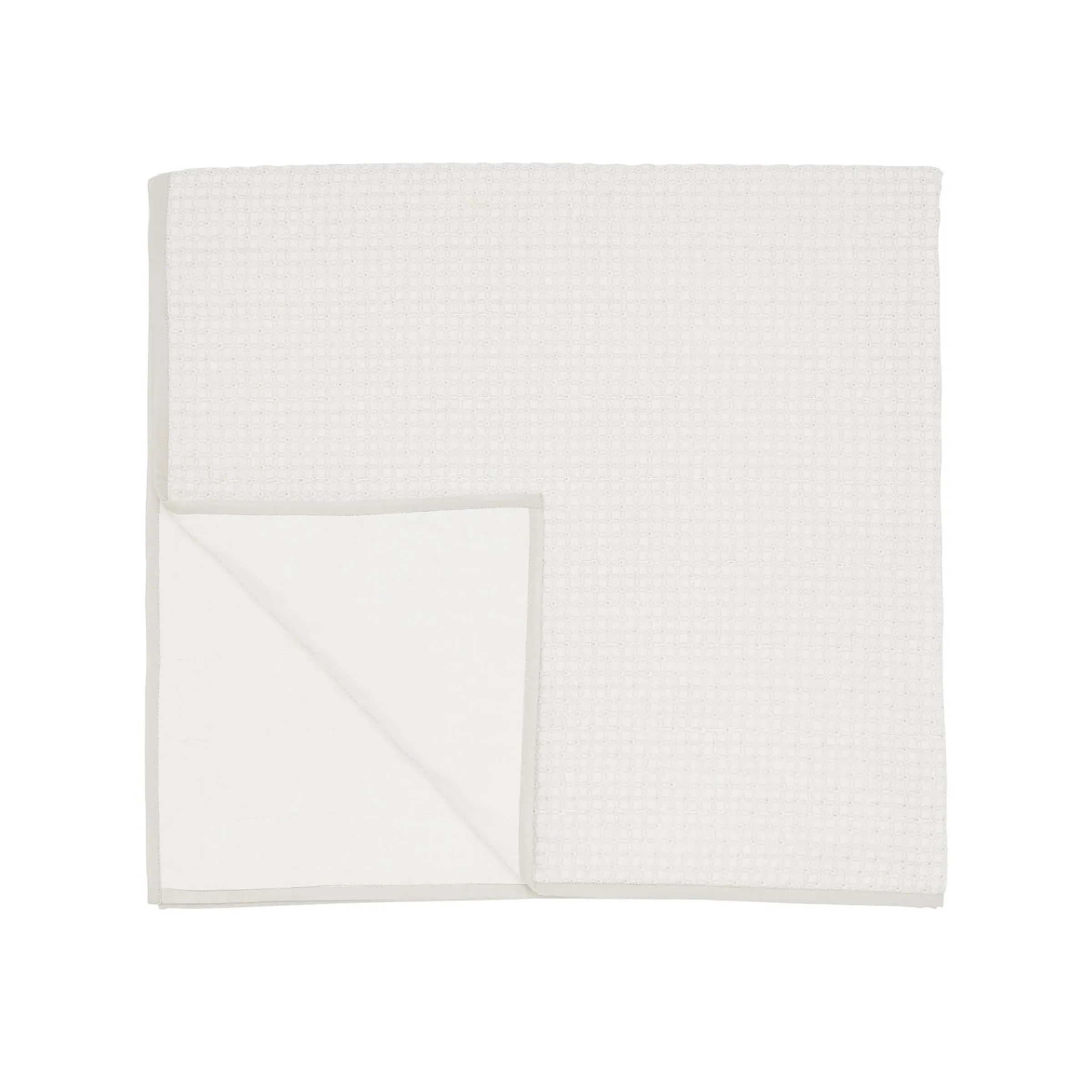 Dora Quilted Throw - Cloud Grey product