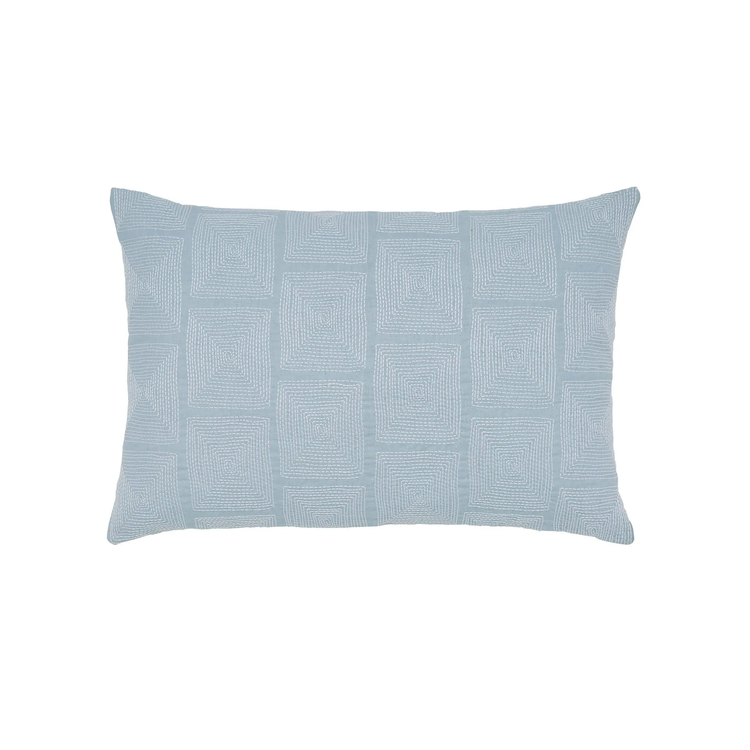 Embroidered Cushion - Ballintoy Blue image