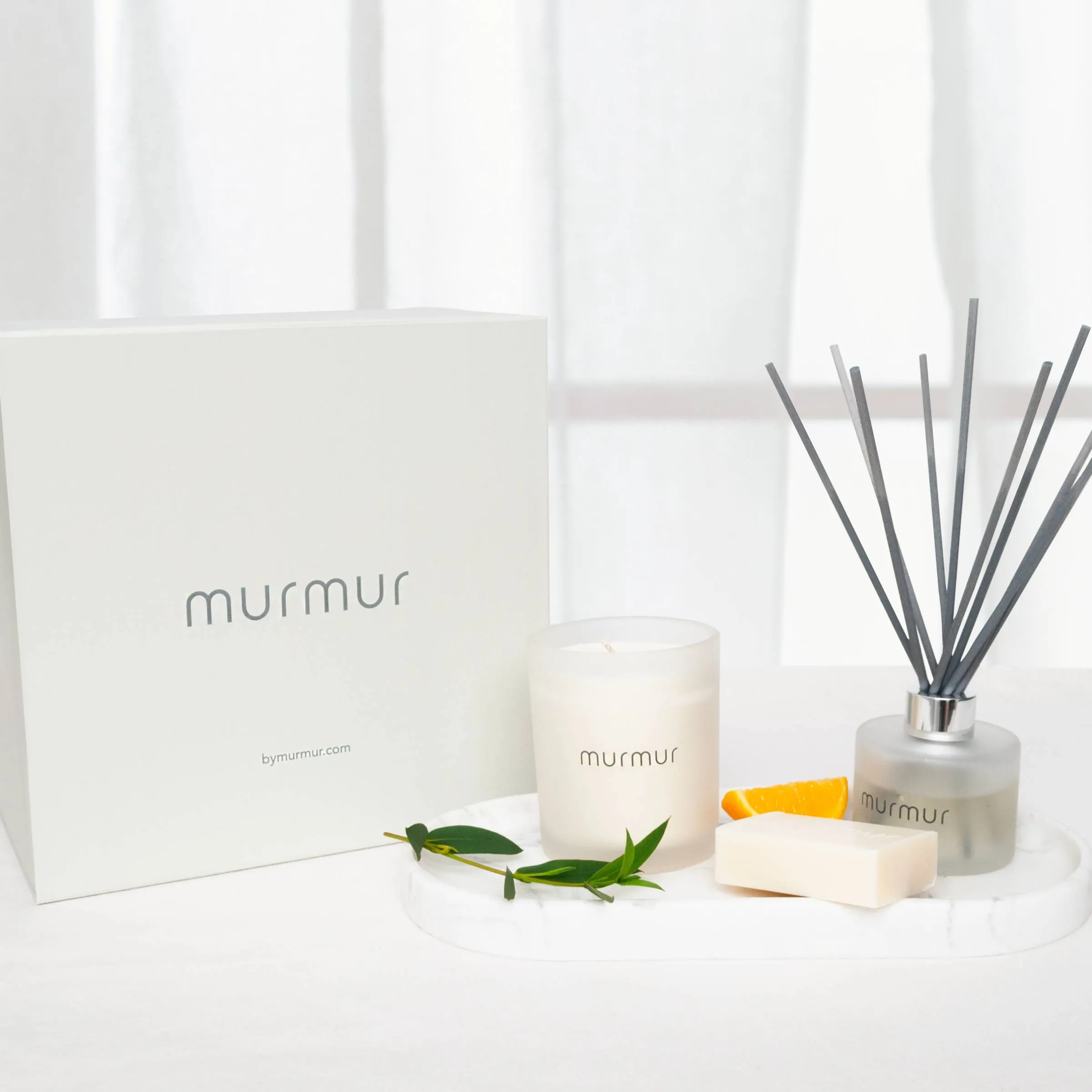 Essentials Gift Box - Diffuser, Candle & Soap Set product