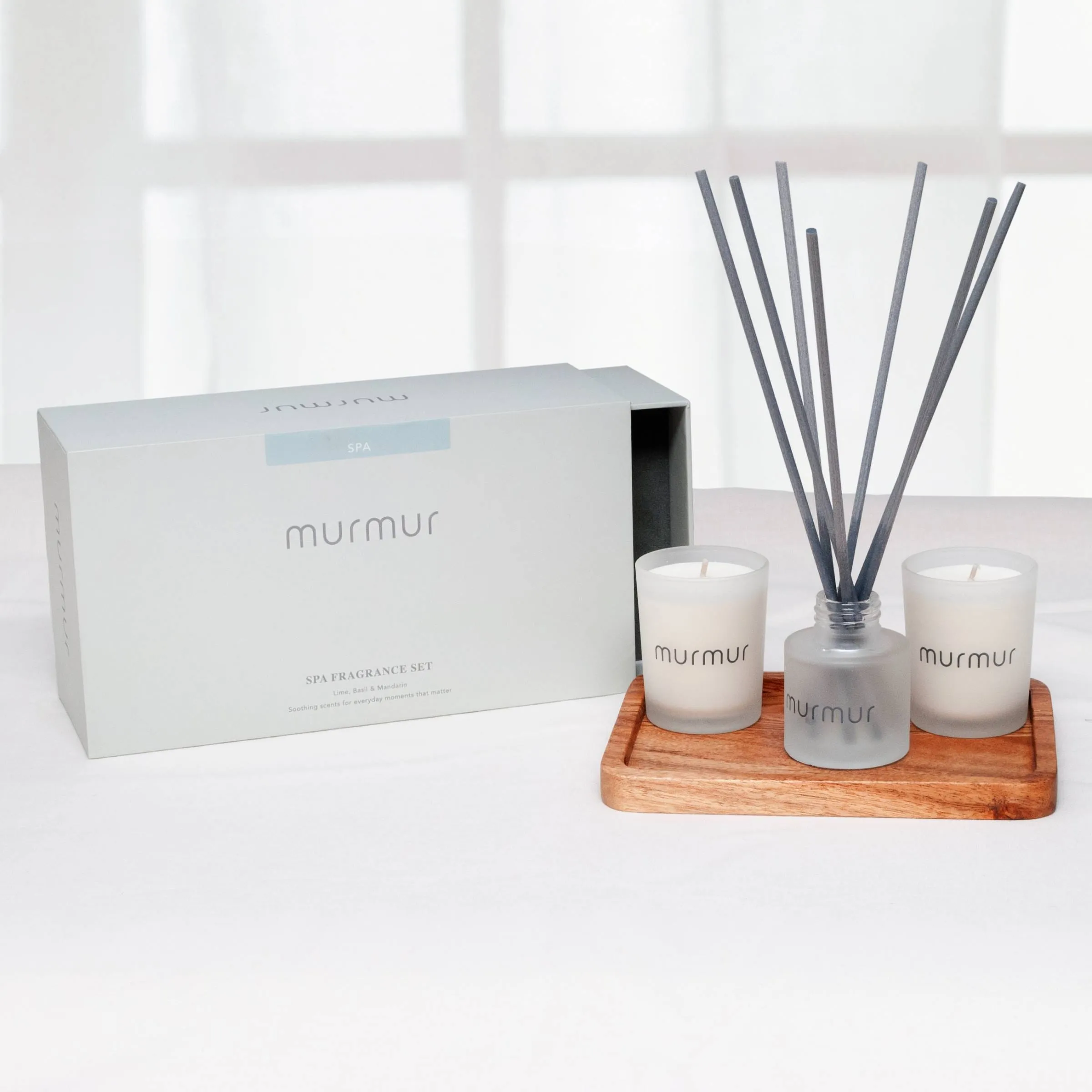 Fragrance Gift Set with Diffuser - Spa Scent