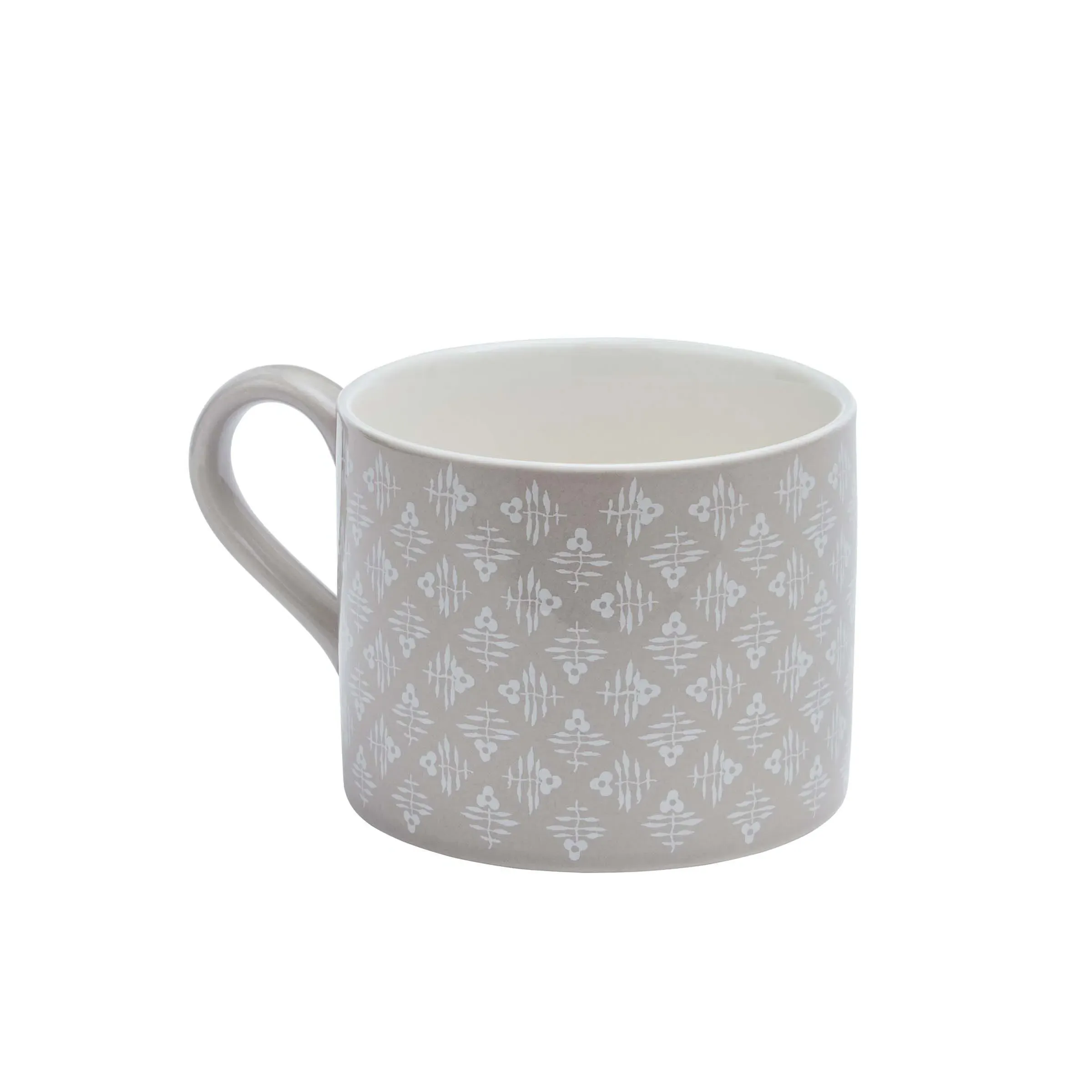 Geo Sprig Mug - Linen, Stoneware image
