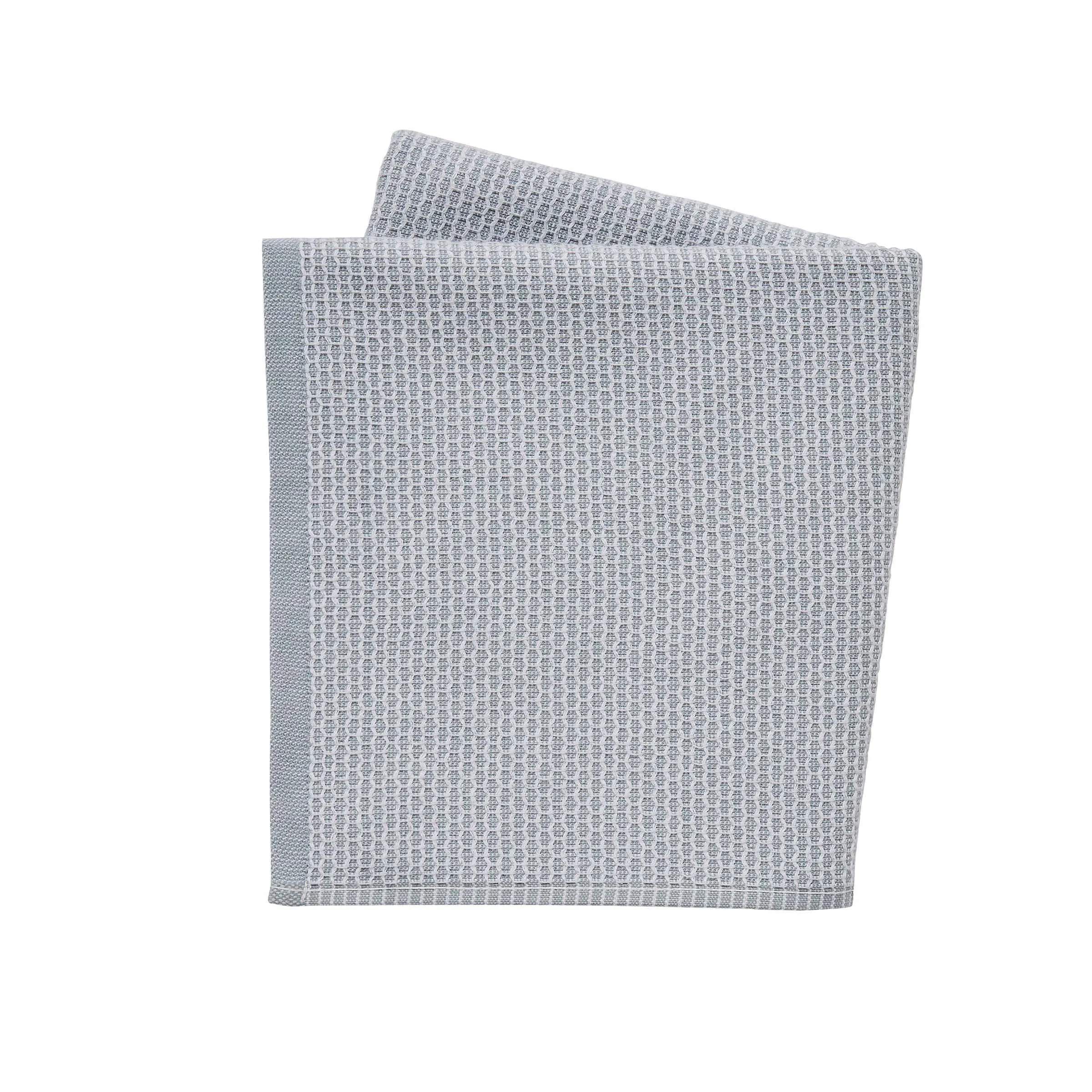Hand Towel with Terry Reverse - Green, Cotton
