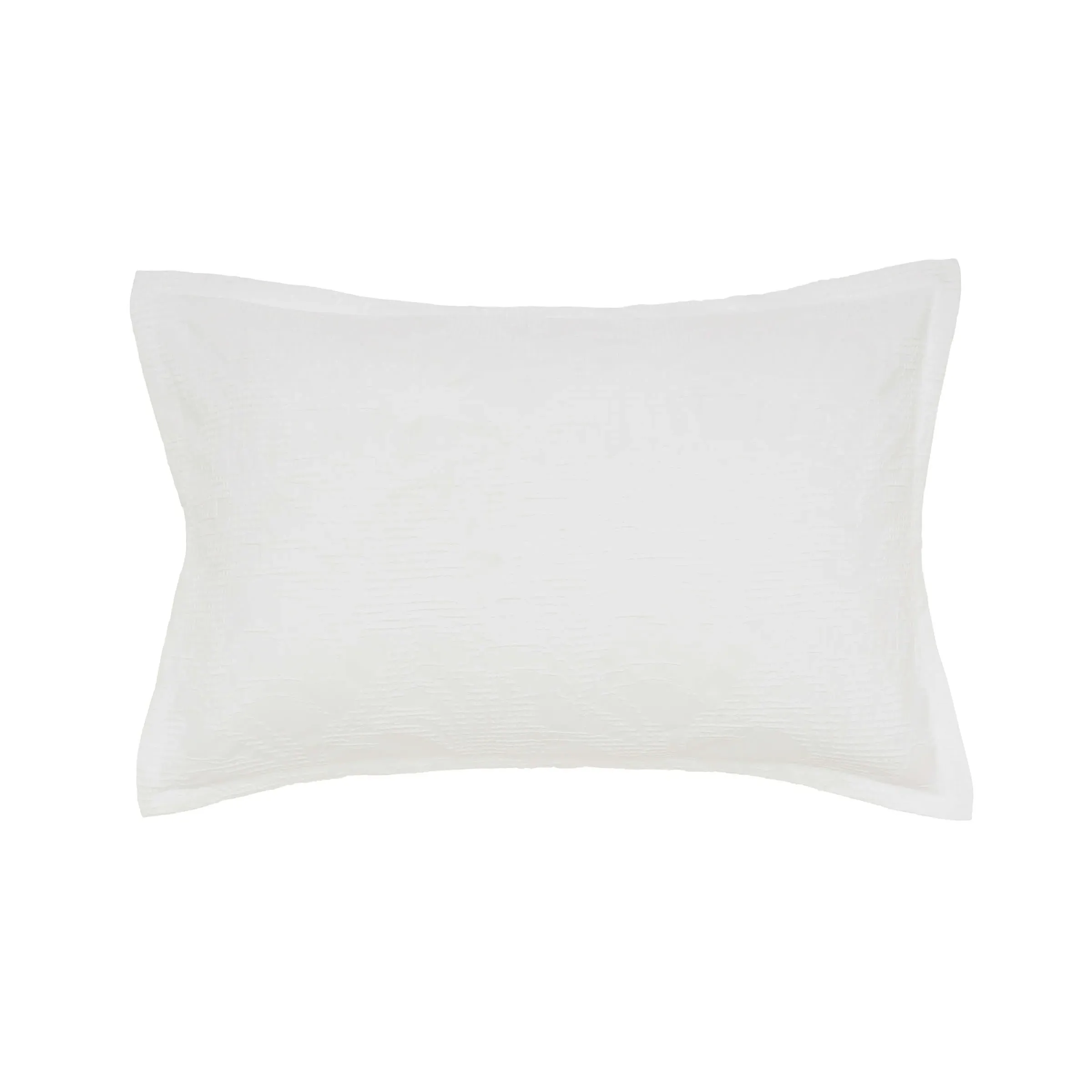 Iris Oxford Pillowcase - White, Cotton product
