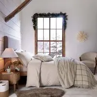 King Fitted Sheet - Linen, Cotton