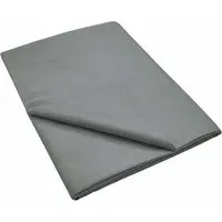 King Size Flat Sheet 500 Thread Count - Storm Grey