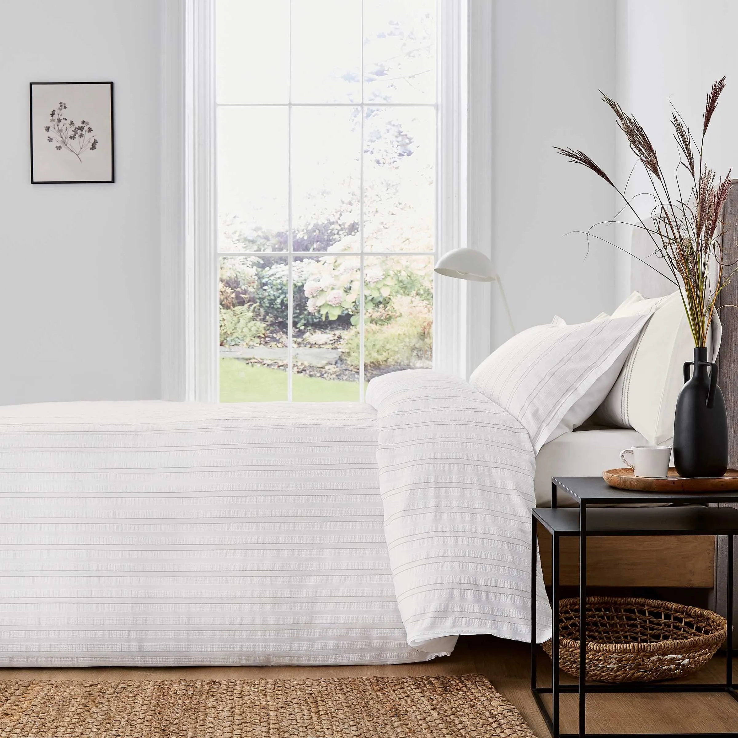 Laurel Double Duvet Cover Set - Linen, Cotton alternate view