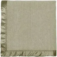 Lewin Herringbone Woven Throw - Mourne Green, Wool alternate view