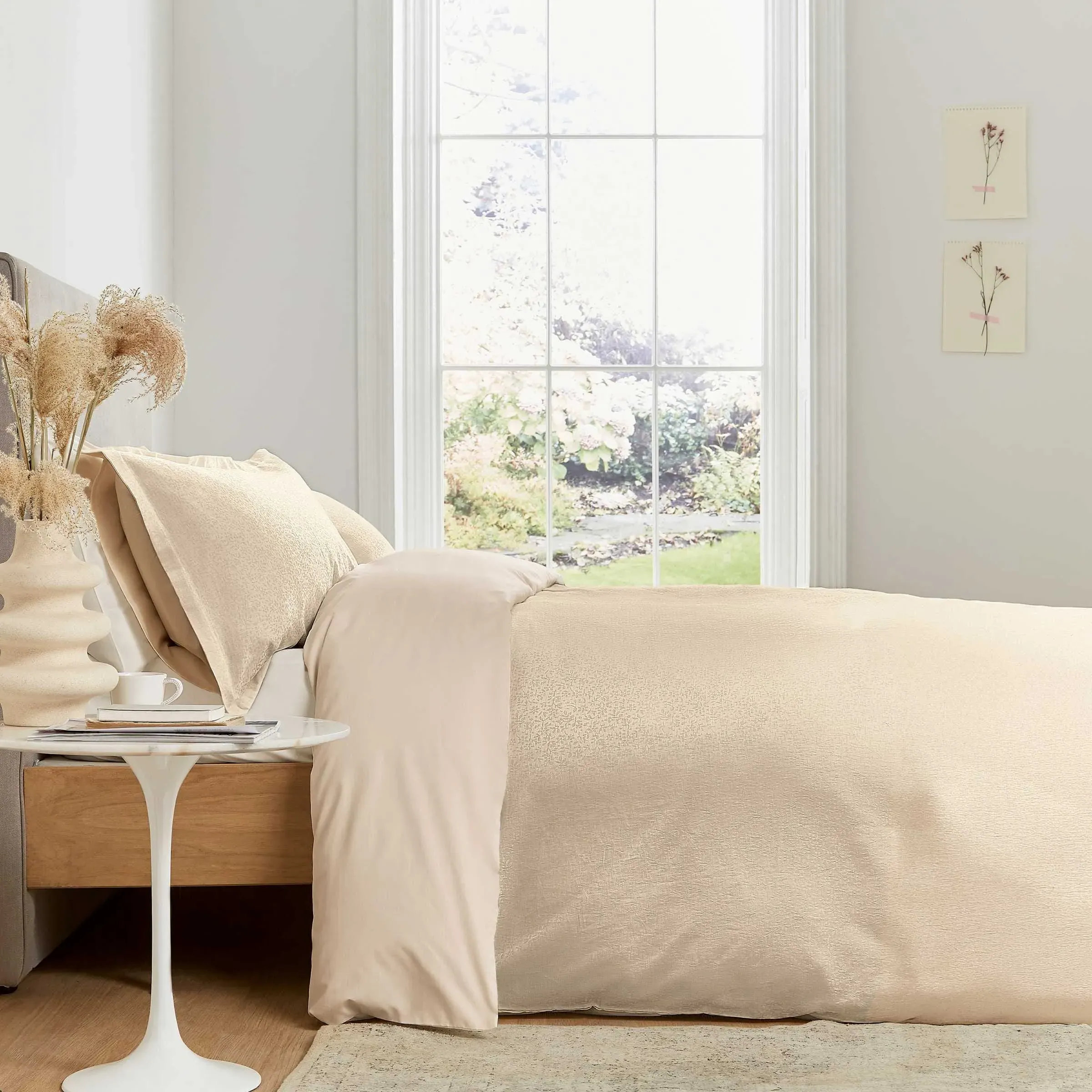 Meadow Double Duvet Cover Set - Linen, Cotton Sateen alternate view