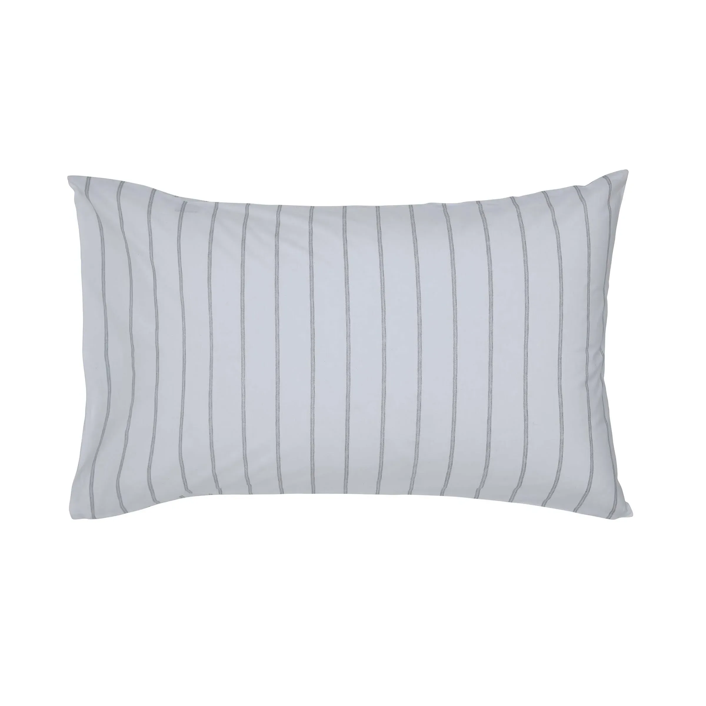 Olivia Pair of Standard Pillowcases - Cloud Grey, Cotton Percale product