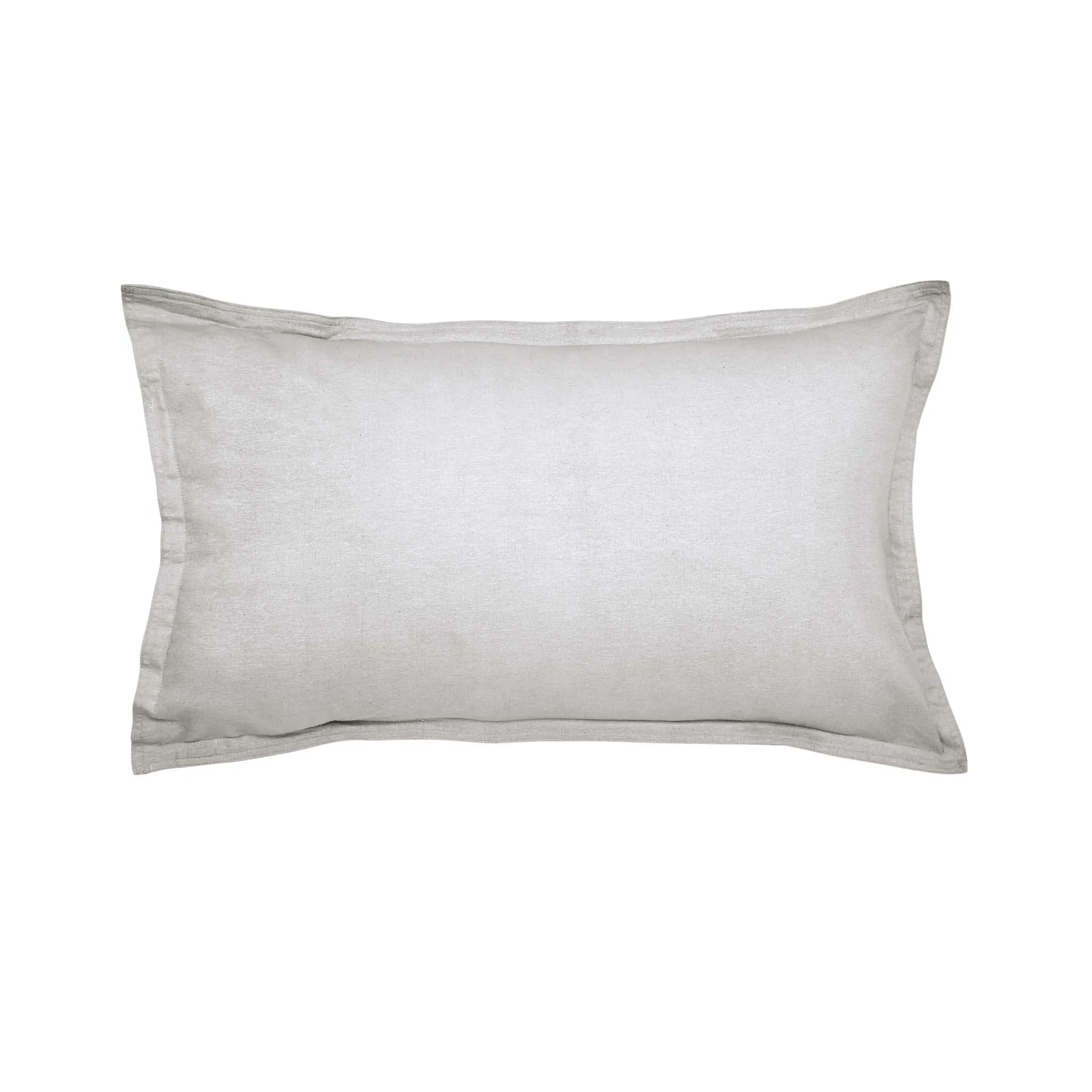 Oxford Pillowcase - Cloud Grey, Brushed Cotton image