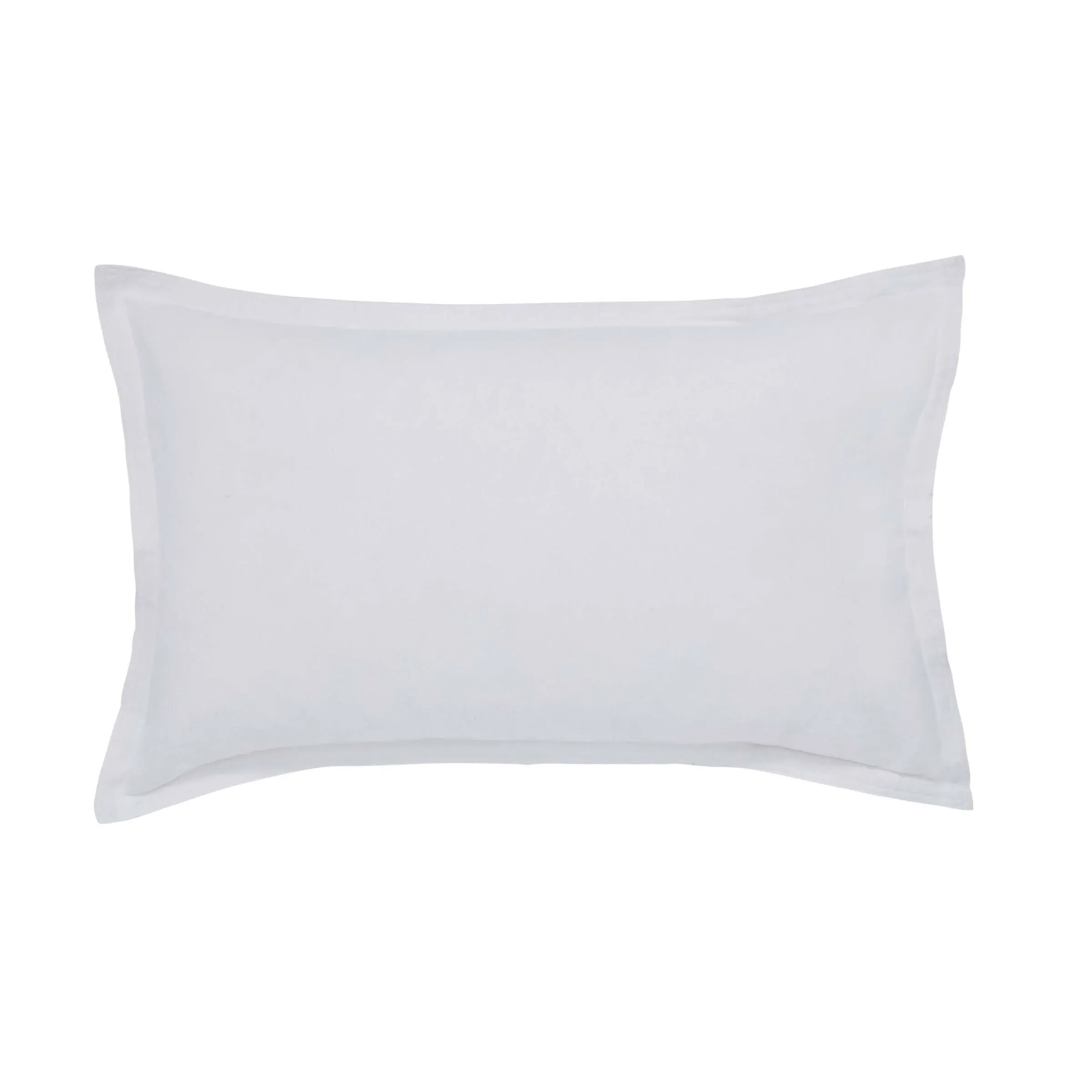 Oxford Pillowcase - White, Brushed Cotton