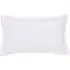 Oxford Pillowcase with Diamond Pleat - White