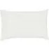 Pair Standard Pillowcases Embroidered - White