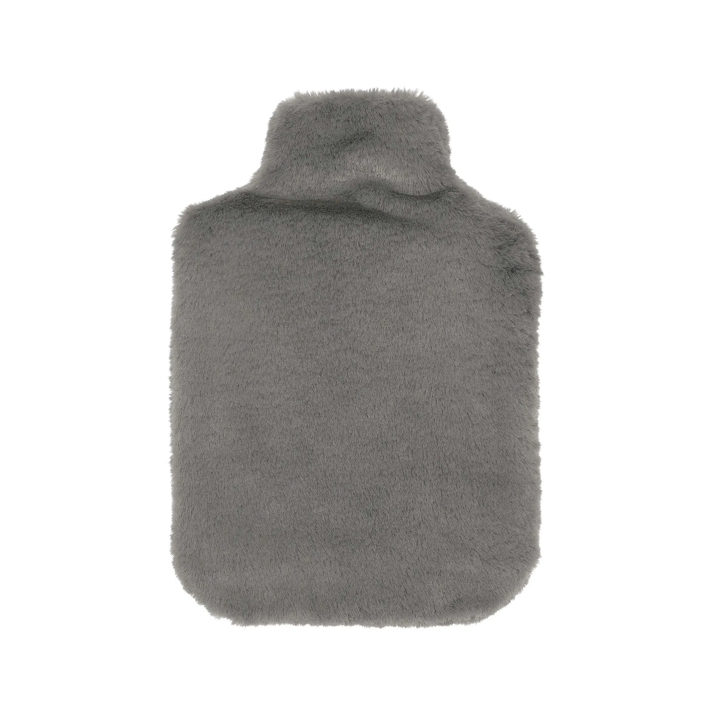 Skye Faux Fur Hot Water Bottle & Cover - Storm Grey product