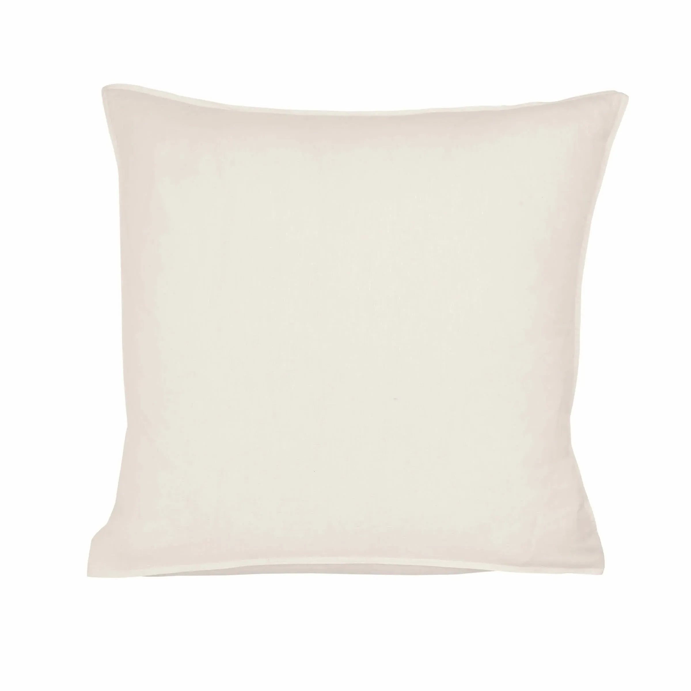Square Euro Pillowcase - Ivory, Linen Cotton