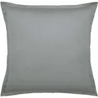 Square Oxford Pillowcase 500TC - Storm Grey, Cotton