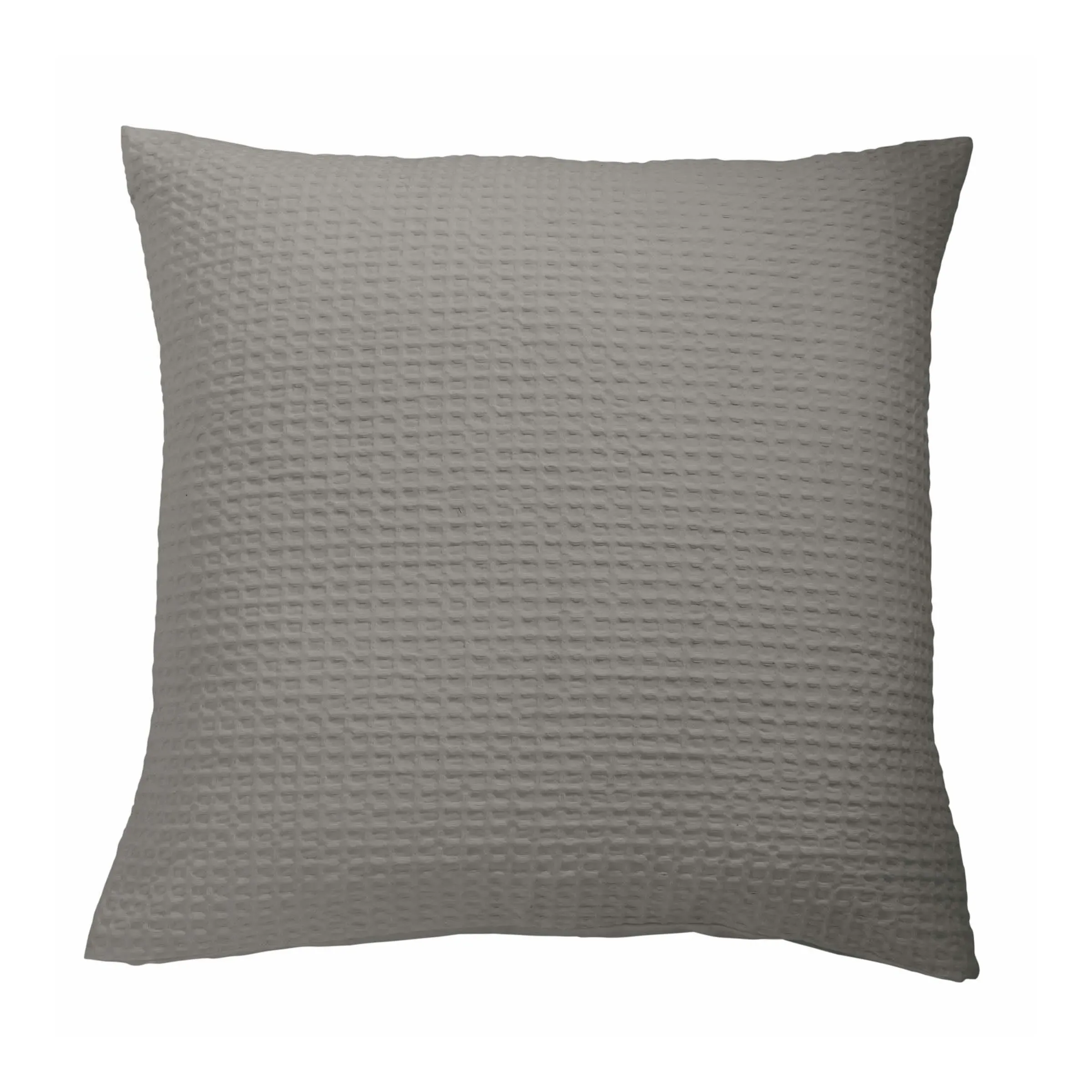 Square Oxford Pillowcases Set - Cloud Grey, Cotton
