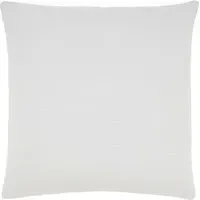 Square Pillowcase Matelasse Style - Grey, Cotton