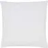 Square Pillowcase Matelasse Style - White, Cotton