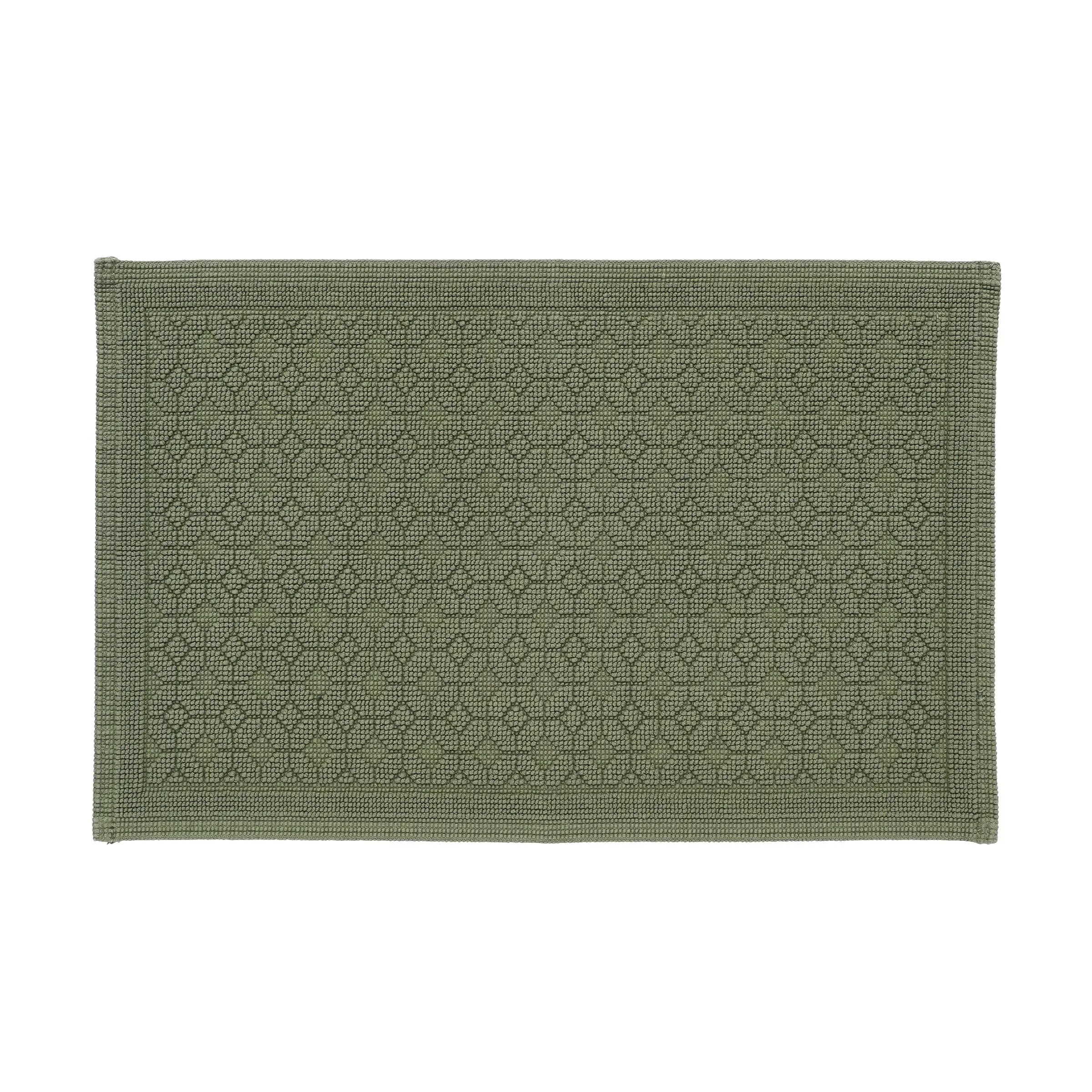 Stella Bath Mat - Mourne Green, Cotton product