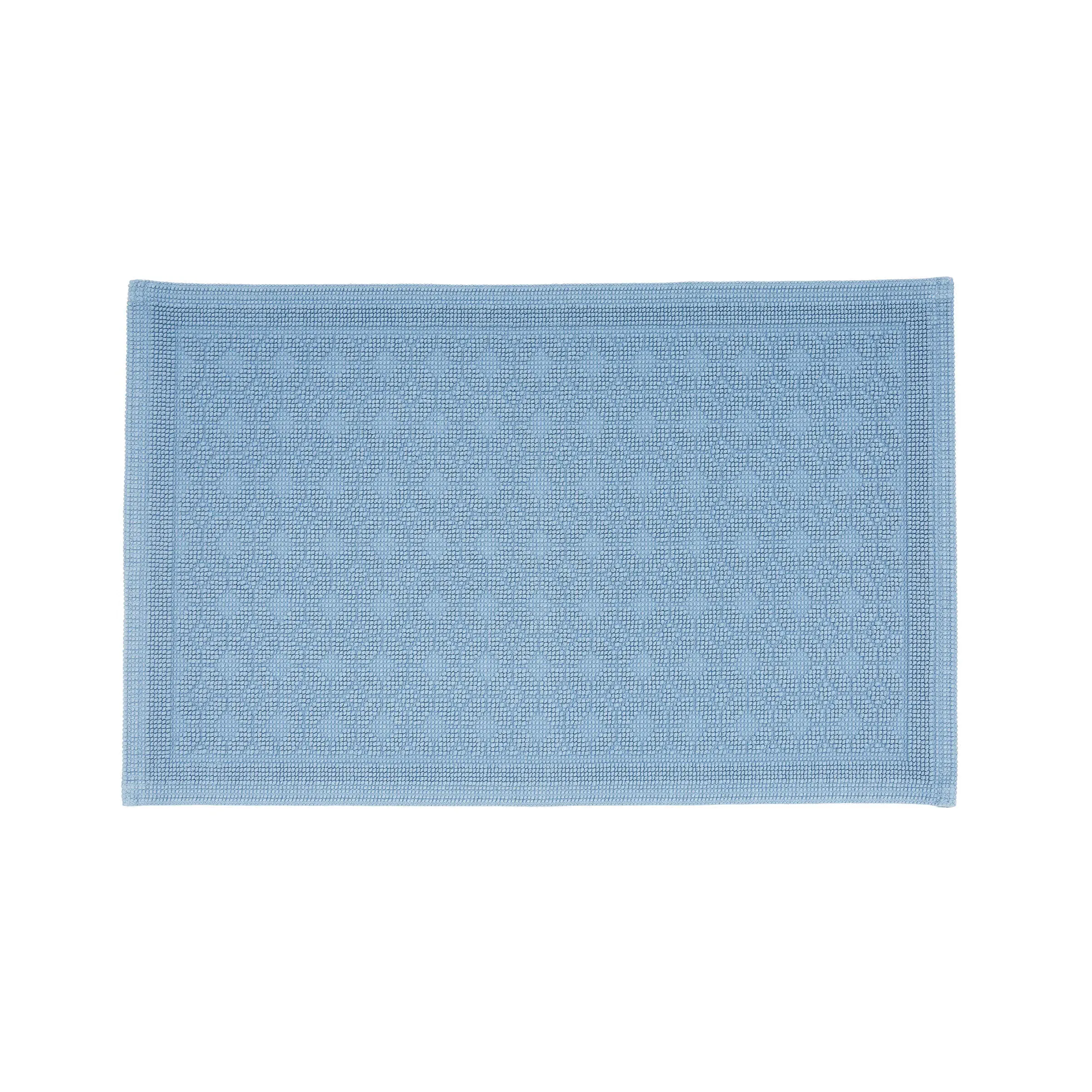 Stella Round Bath Mat - Ballintoy Blue, Cotton product