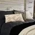 King Size Duvet Cover Set - Black, Cotton