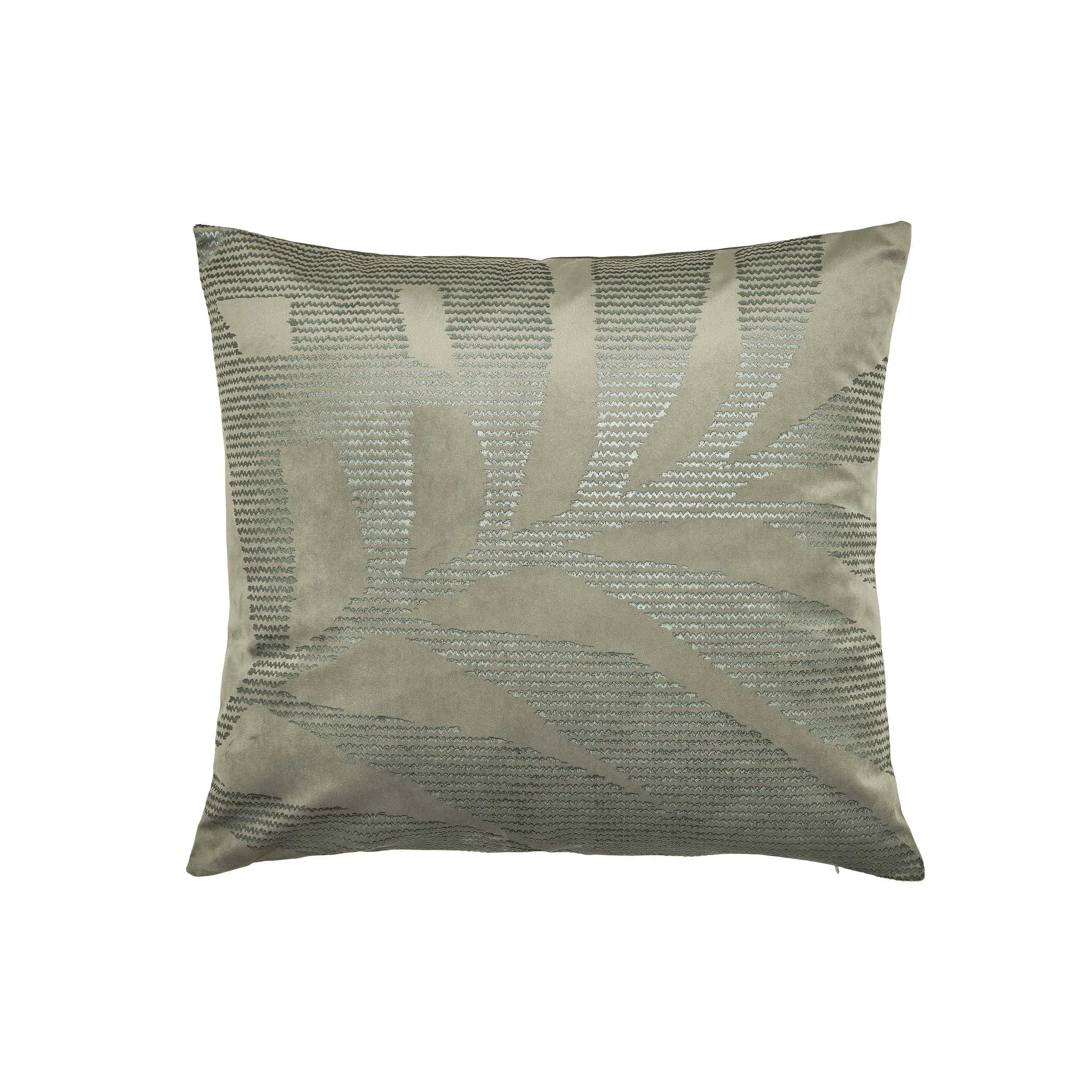 Kohala Square Cushion - Green, Poly Velvet product