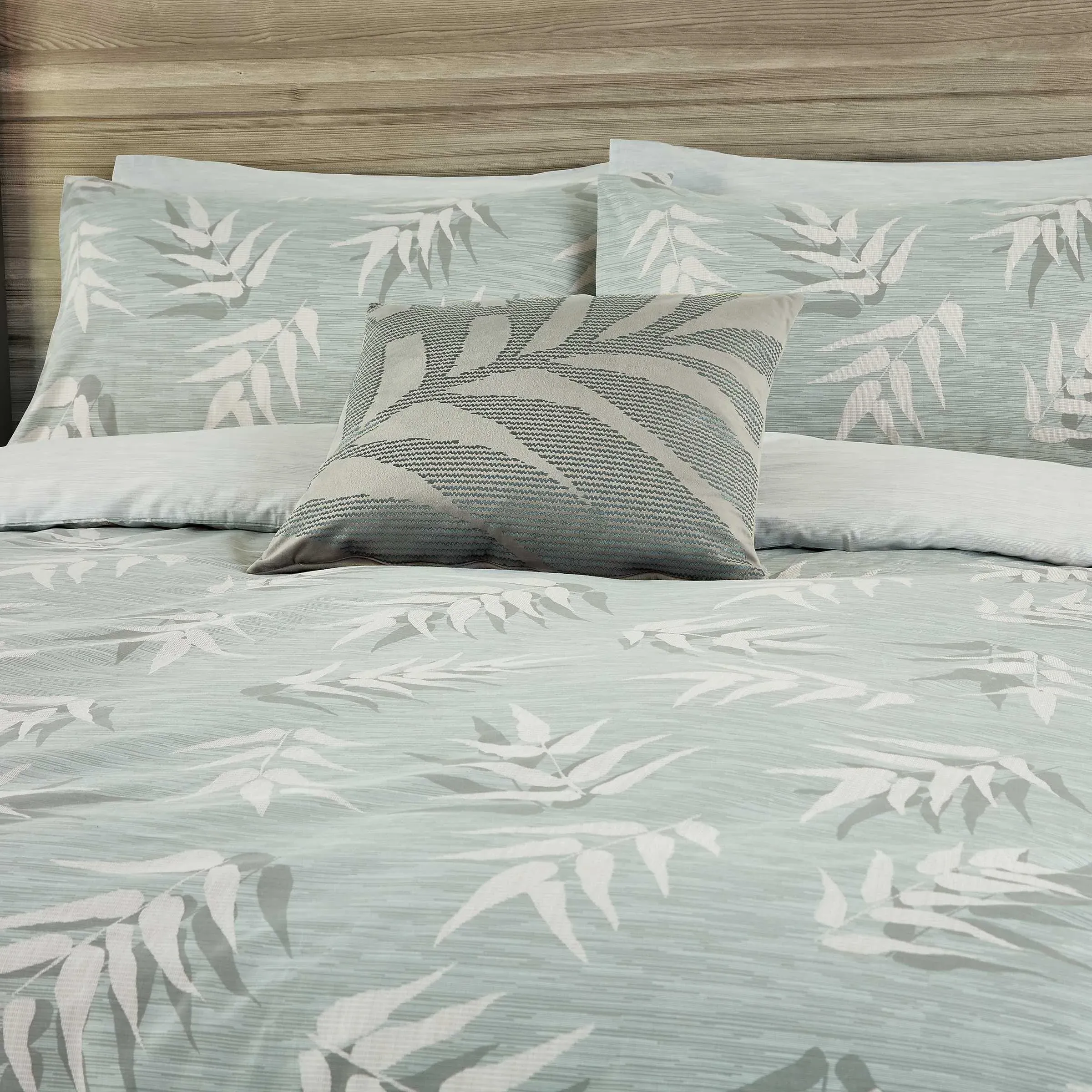 Super King Duvet Cover Set - Green image