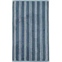 Bath Sheet with Stripe Pattern - Midnight, Cotton