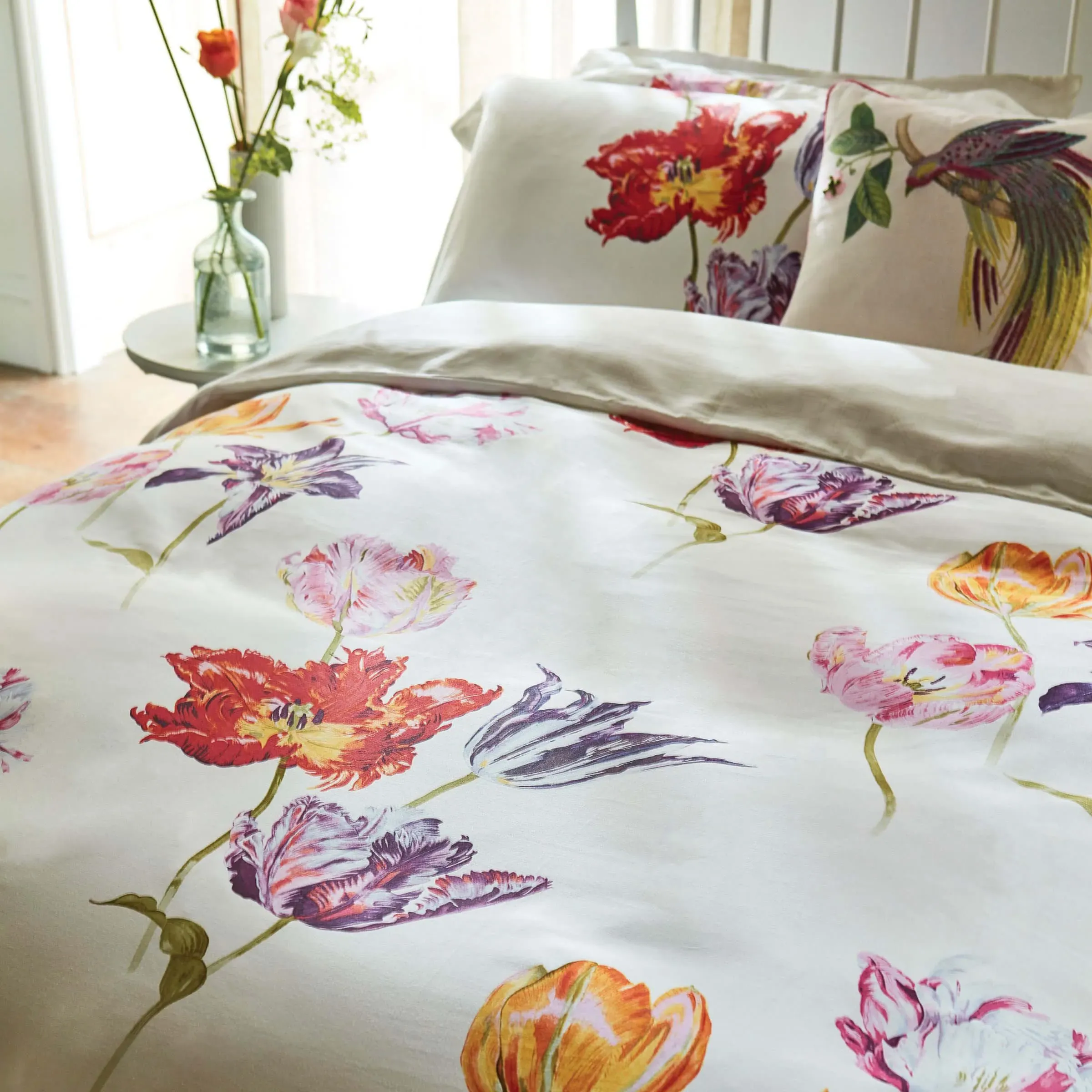 Double Duvet Cover Set - Amethyst, Cotton