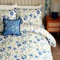 Double Duvet Cover Set - Blue