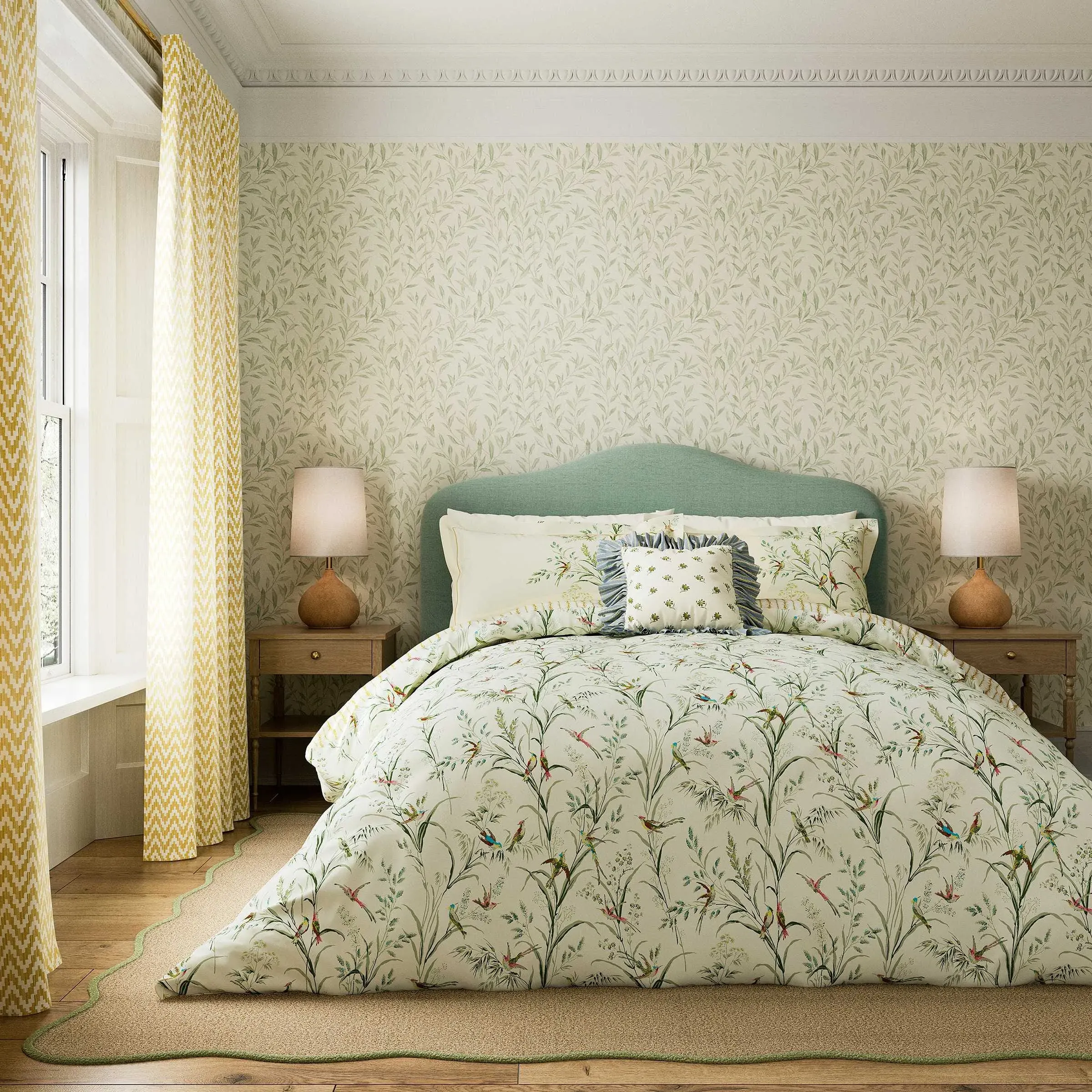 Double Duvet Cover Set - Multi, Cotton