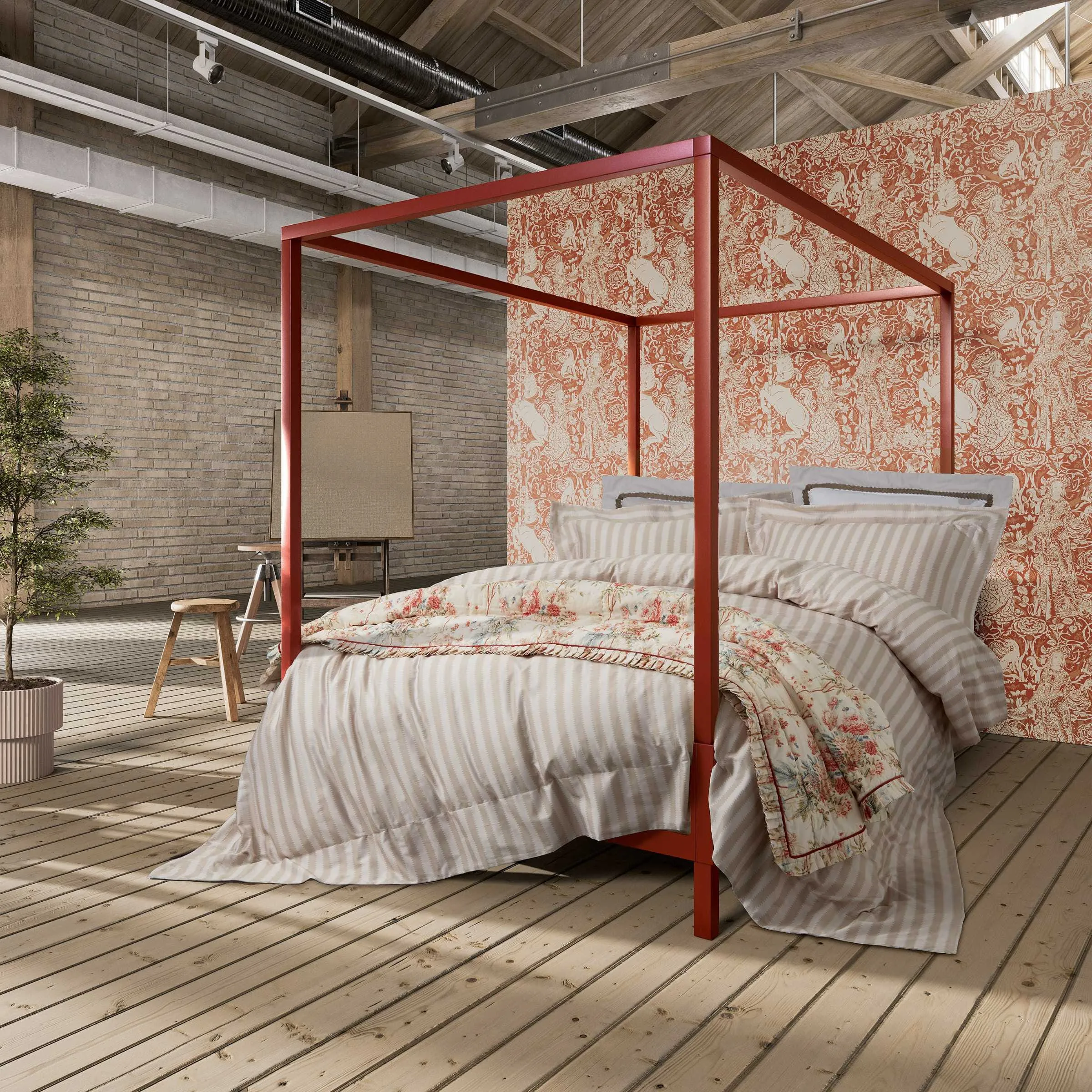 Double Duvet Cover Set - Alabaster, Cotton