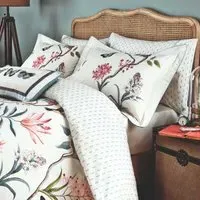 King Size Duvet Cover Set - Duck Egg, Cotton