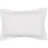 Oxford Pillowcase Embroidered - Ivory, Cotton