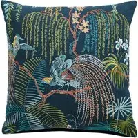 Square Cushion Cover - Eucalyptus, Cotton