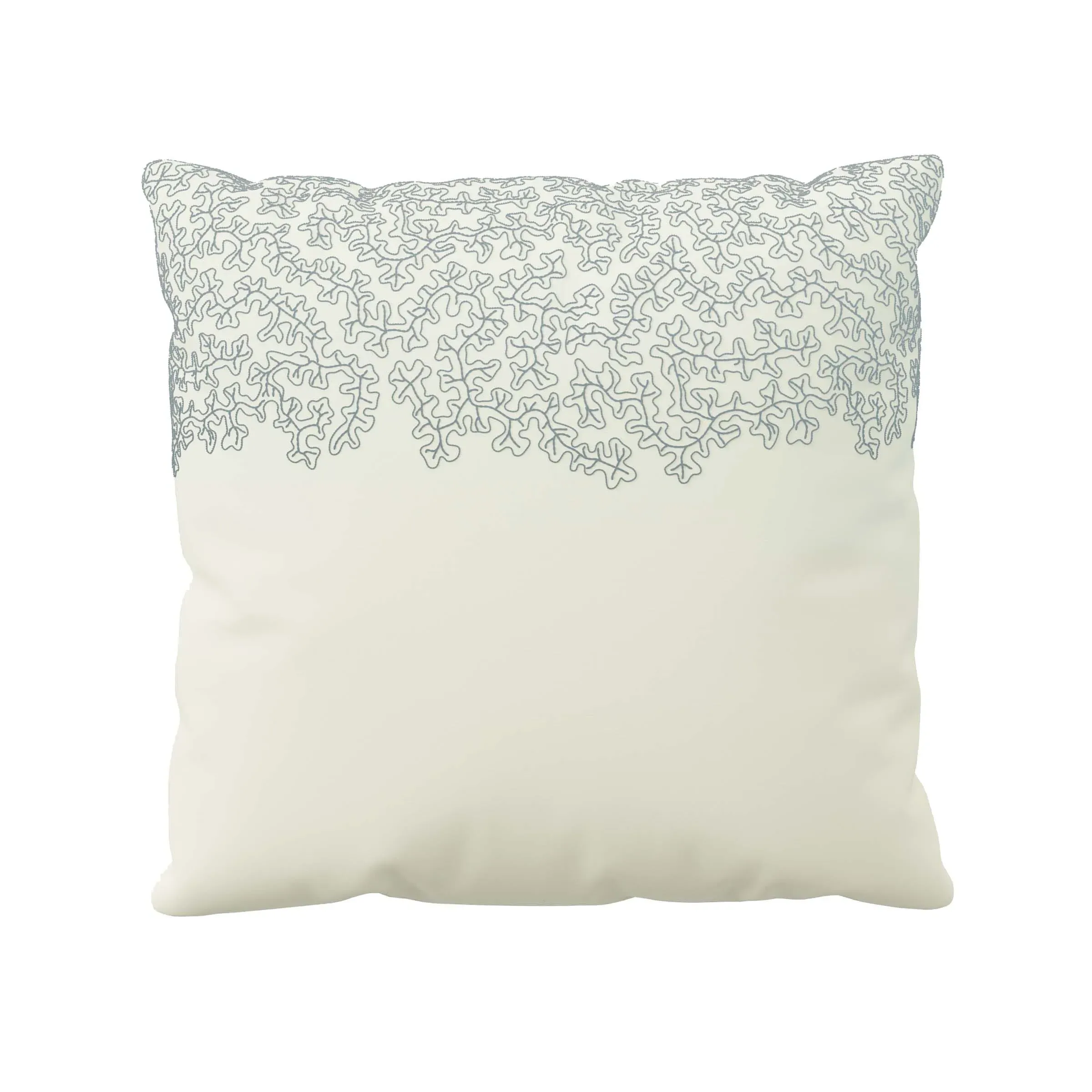 Square Pillowcase Pair - Blue Grey, Cotton