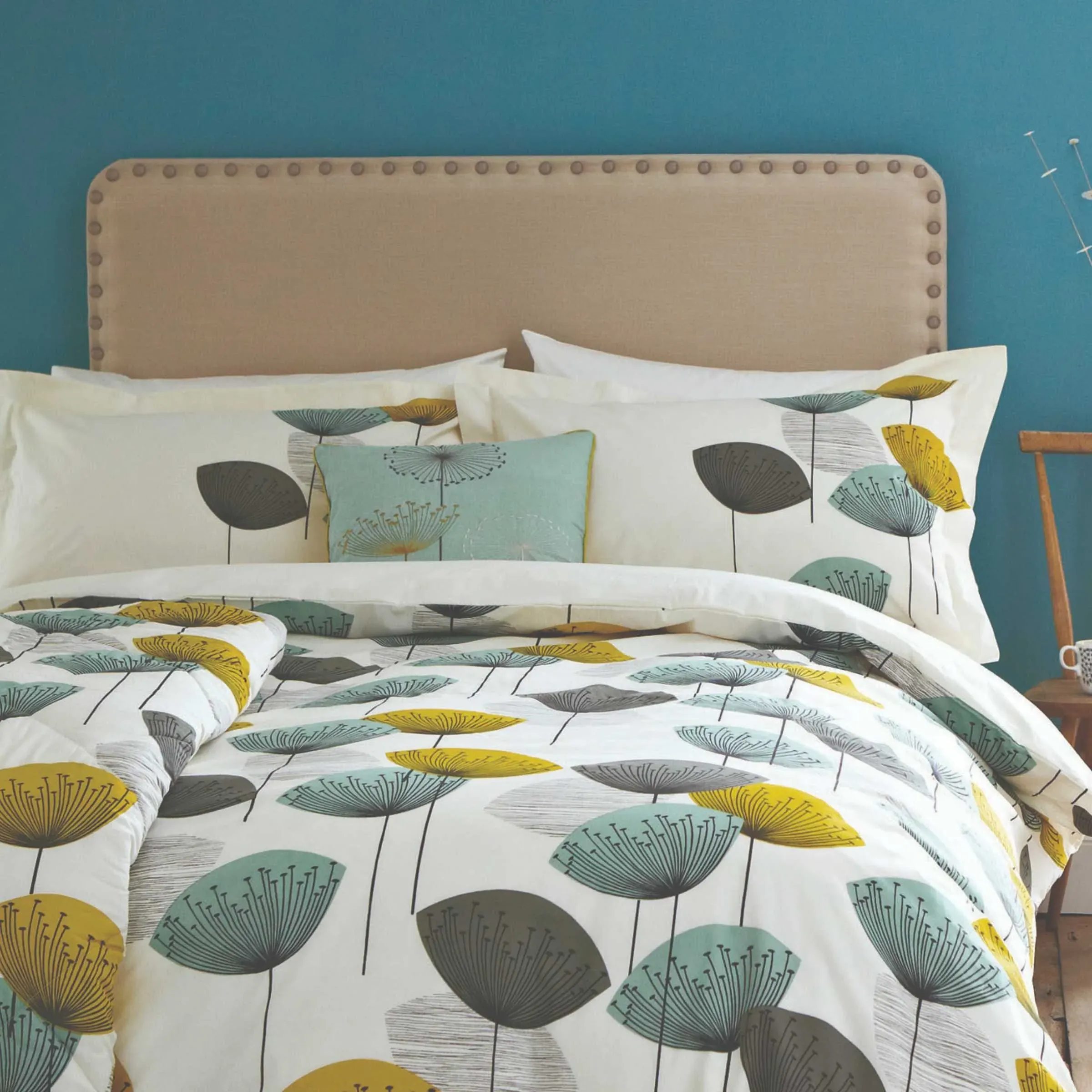 Super King Duvet Cover Set - Chaffinch, Cotton