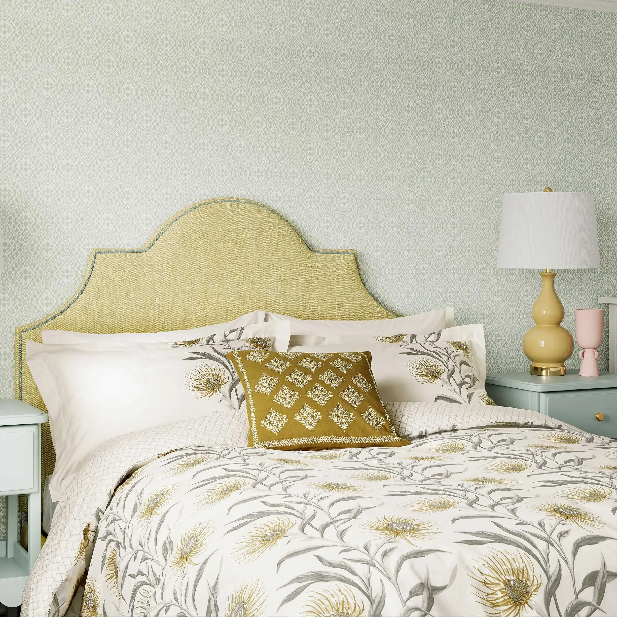 Double Duvet Cover Set - Hay, Cotton