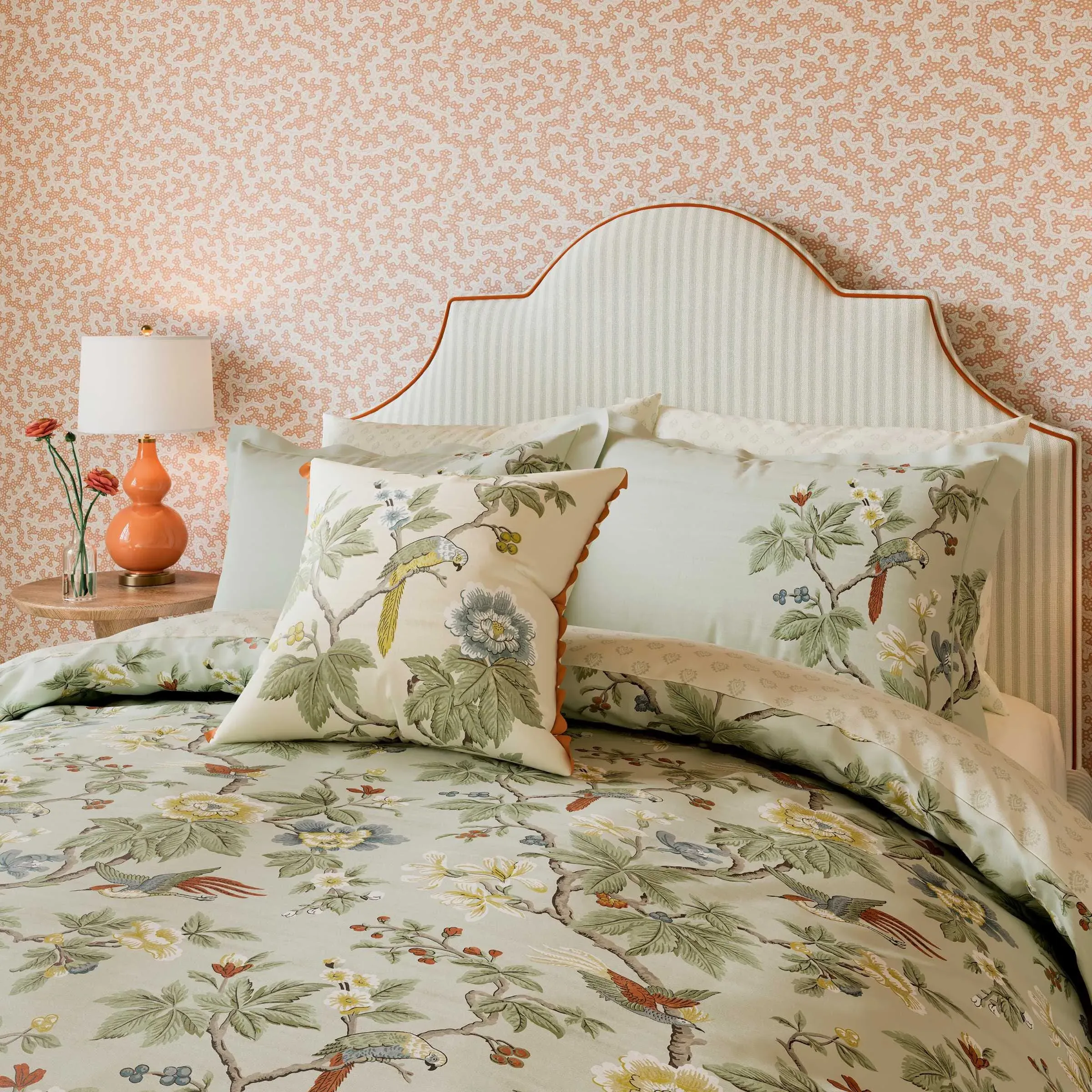 King Size Duvet Cover Set - English Grey, Cotton