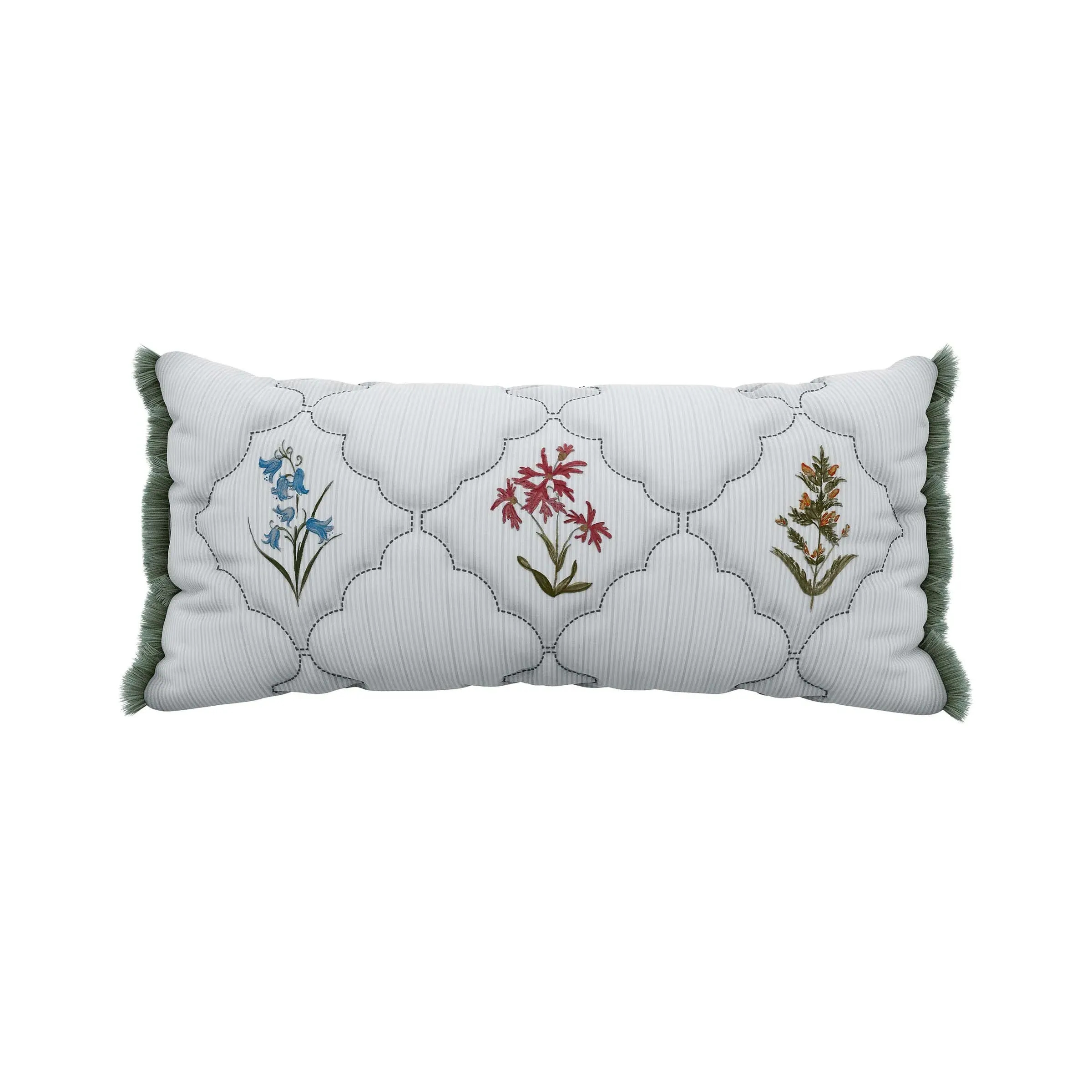 Spring Meadow Cushion - May, Cotton Percale product